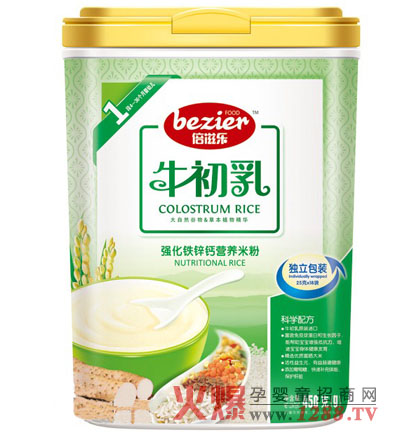 倍滋樂牛初乳營養(yǎng)米粉提高寶寶機(jī)體免疫力