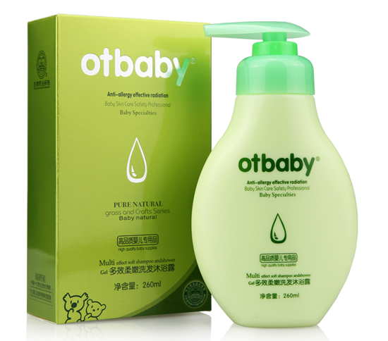 otbaby多效柔嫩洗發(fā)沐浴露