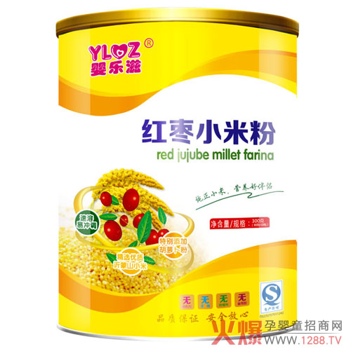 嬰樂滋嬰兒小米粉 易吸收好消化不上火