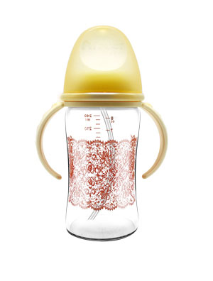  愛(ài)貝爾晶鉆弧形奶瓶240ML