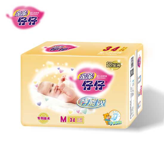   親親仔仔特能吸小包紙尿褲M(mǎn)碼