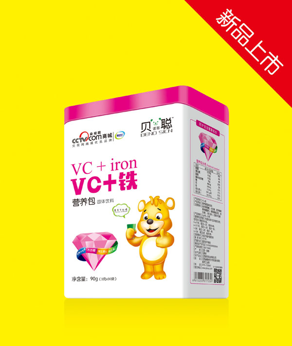   貝諾思聰VC+鐵營(yíng)養(yǎng)包