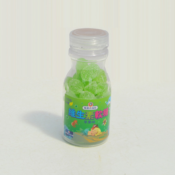  海底小縱隊(duì)維生素軟糖蘋(píng)果味80g
