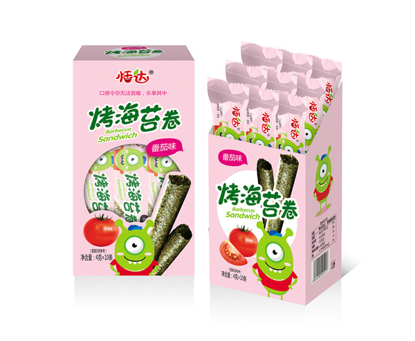   恬達(dá)烤海苔卷-番茄味