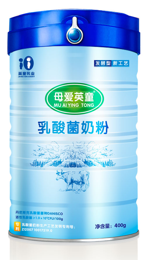      母愛英童乳酸菌奶粉400g