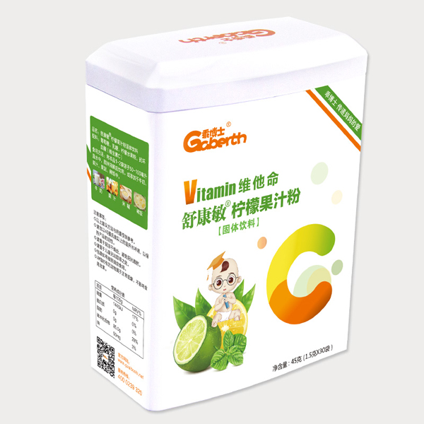   乖博士維他命舒康敏檸檬果汁粉