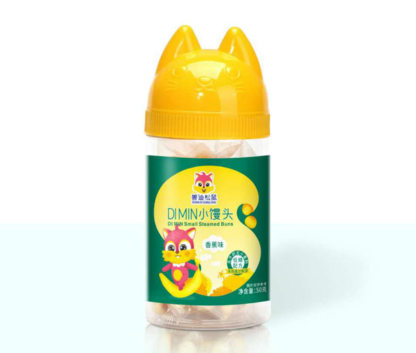    善迪松鼠DIMIN小饅頭-香蕉味