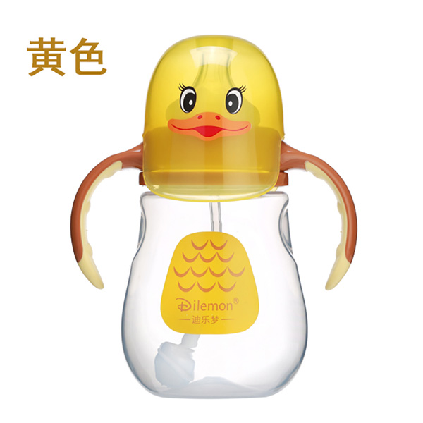  迪樂夢PP奶瓶5144黃色