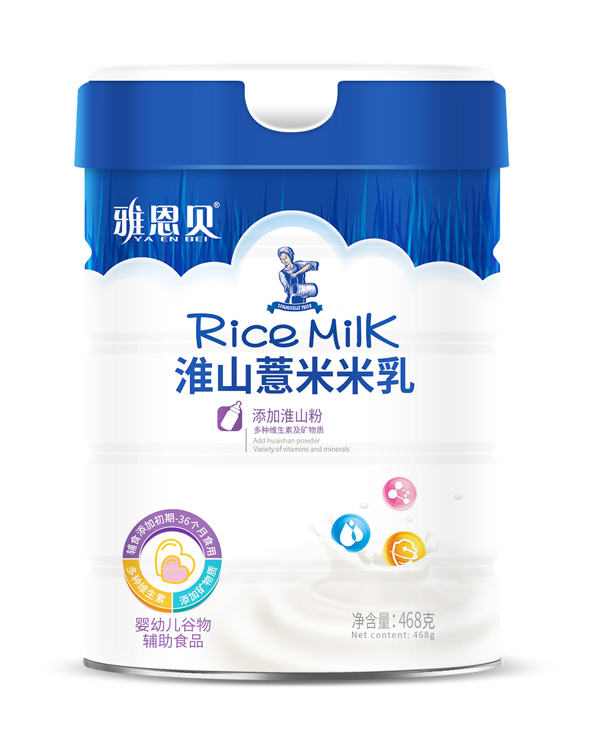  雅恩貝淮山薏米米乳 桶裝