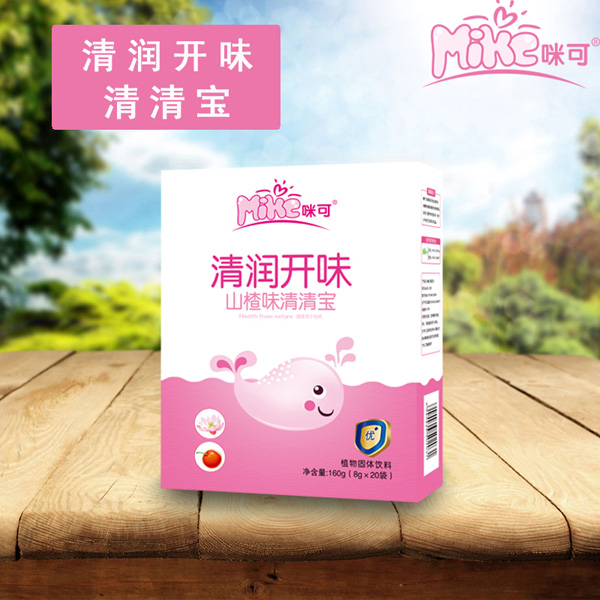  咪可清潤開味山楂味清清寶-盒裝