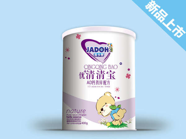   嘉多慧清清寶 AD鈣鐵鋅配方