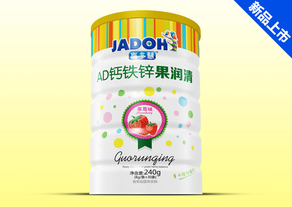  嘉多慧AD鈣鐵鋅-果潤清