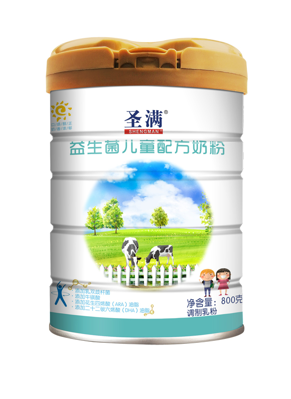     圣滿(mǎn)益生菌兒童配方奶粉