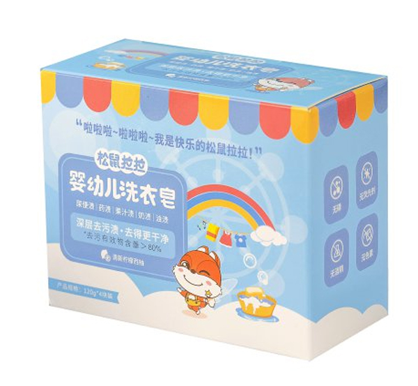  松鼠拉拉嬰幼兒洗衣皂