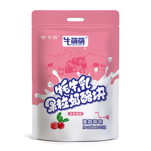  華羚牛萌萌牦牛乳果粒奶塊