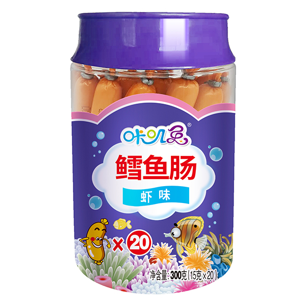  ​咔嘰兔鱈魚腸300g 蝦味