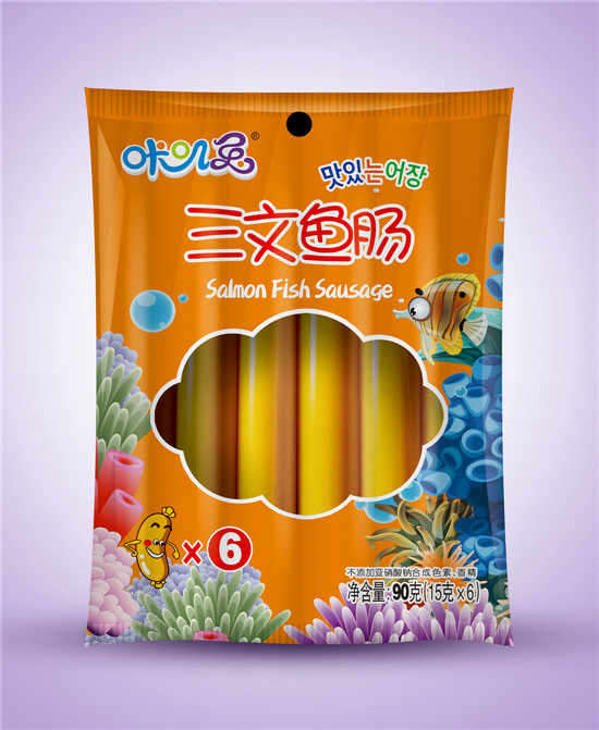  咔嘰兔三文魚腸
