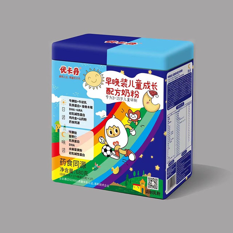 優(yōu)卡丹早晚裝兒童成長配方奶粉