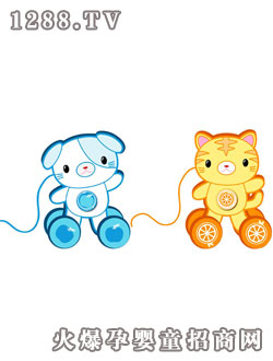 Toy Concept動物拉車