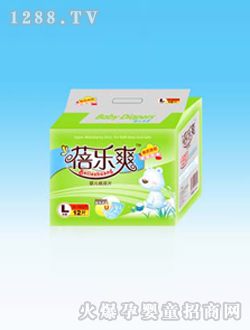 蓓樂爽嬰兒尿片大號12片裝