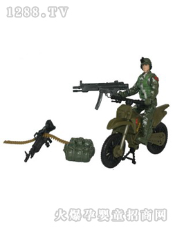 灰狼越野摩托車