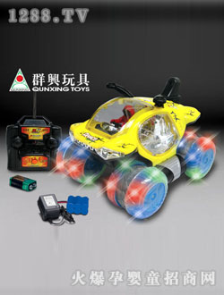群興充電音樂編程跳舞特技車