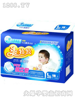 爽啦啦復(fù)合透氣底膜尿片