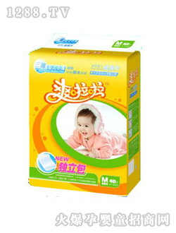 柔爽小包裝嬰兒尿褲M號(hào)