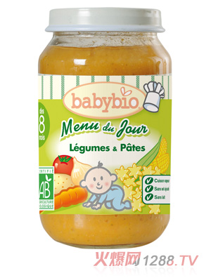 babybio意大利面蔬菜泥