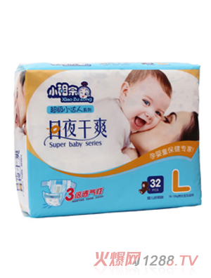小祖宗超級小達(dá)人紙尿褲L32