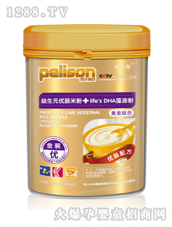 百氏利臣益生元優(yōu)腸米粉桶裝