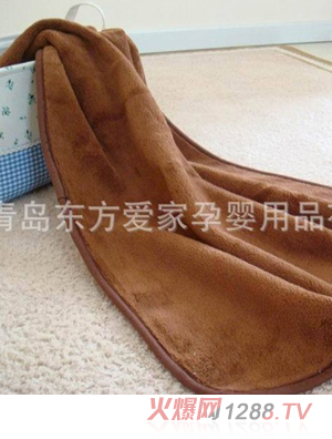 哈尼寶貝兒童毯子棕