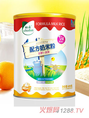 初朵胡蘿卜蔬菜奶米粉