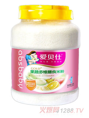 愛貝仕果蔬多維膳食米粉