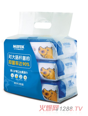 幼妙嬰兒護(hù)臀衛(wèi)生柔濕巾80片