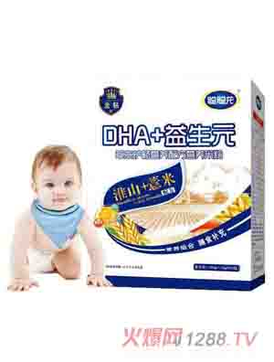 聰聰龍淮山+薏米配方DHA+益生元米粉盒裝