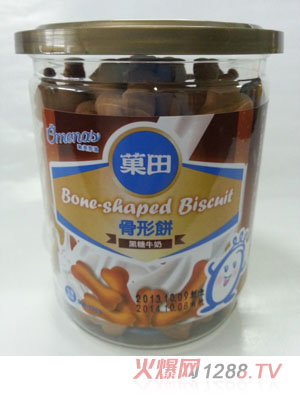 菓田骨形餅黑糖牛奶味