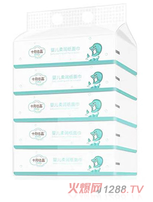嬰兒 柔潤紙面巾