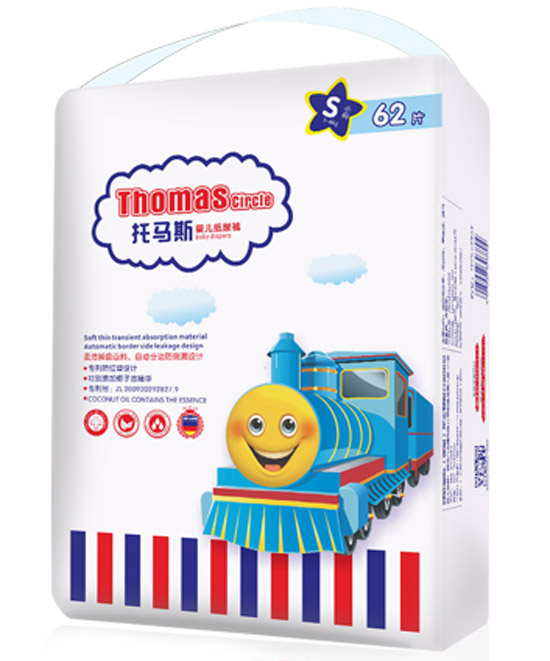   托馬斯大包紙尿褲S62片