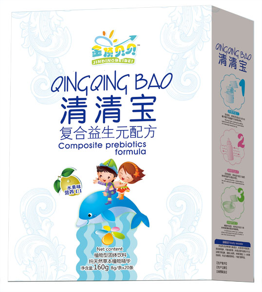  金頂貝貝復合益生元配方清清寶盒裝