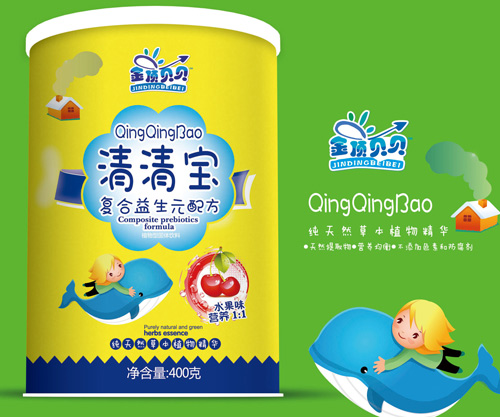  金頂貝貝復合益生元清清寶