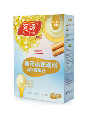   阿穎經(jīng)典山藥AD鐵鋅鈣小米米粉
