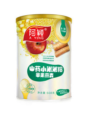   阿穎經(jīng)典山藥蘋果燕麥小米米粉罐裝