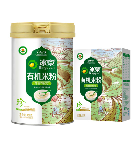   冰泉純營養(yǎng)有機米粉