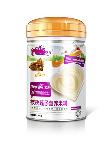  咪可小米蒸米粉核桃蓮子聽