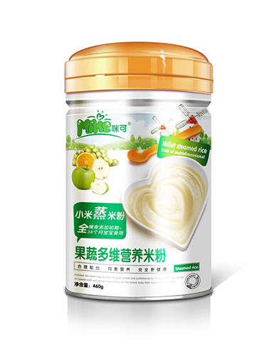  咪可小米蒸米粉果蔬多維聽