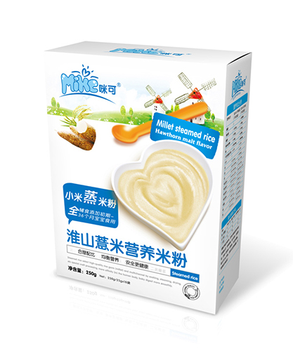  咪可小米蒸米粉淮山薏米盒